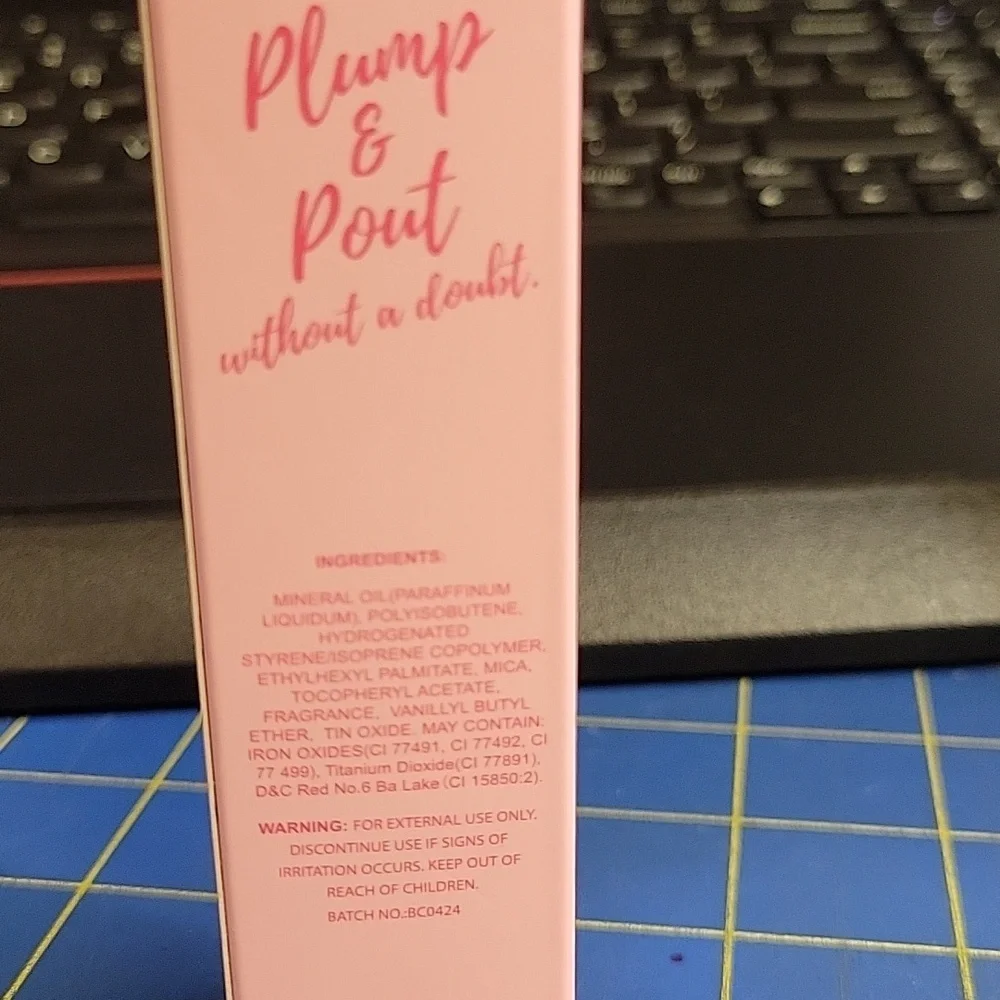 Beauty Creations Plump & Pout Lip Plumping Booster 6ml New